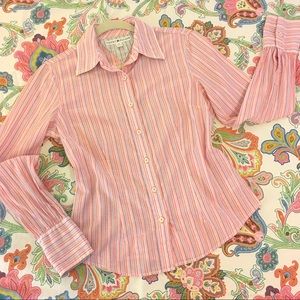 Tommy Hilfiger Striped Button Down Shirt